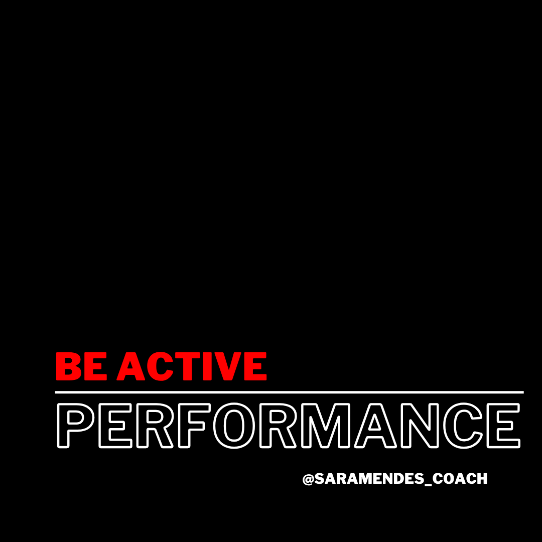 BE ACTIVE PERFORMANCE